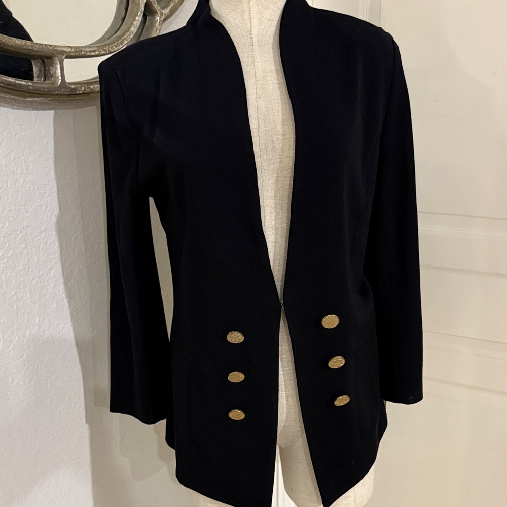 Misook black blazer small